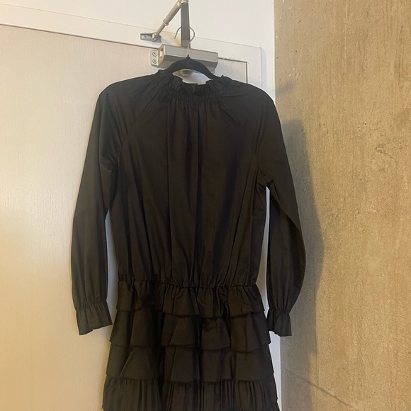 LUXURY SALE: Cynthia Rowley Black Turtleneck mini Dress - Picture 3 of 3